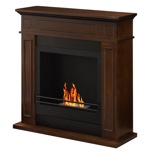 Camino a bioetanolo biocamino da terra jefferson marrone bruciatore acciaio inox