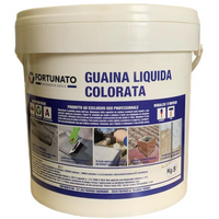 Guaina liquida impermeabilizzazione protezione riparazione balcone tetto rossa *** formato 18 kg, confezione 1