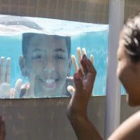 26730NP - Piscina Prism Clearview Cm 488X122 Con Pompa Filtro, Scaletta, Telo Base E Copertura