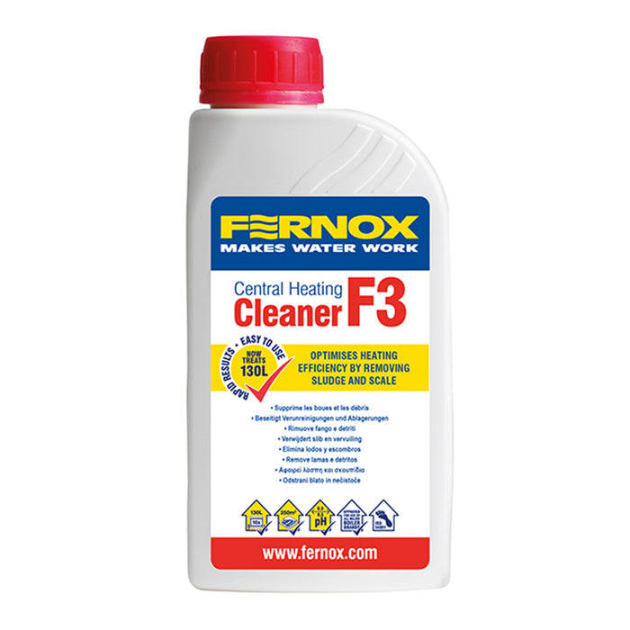 Fernox cleaner f3 detergente liquido impianti riscaldamento 500 ml
