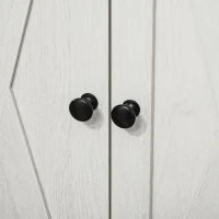 Mobile da Sala da Pranzo, Credenza con 2 Ante, Ripiano Regolabile, 1 Cassetto, 60 L x 30 P x 87,5 H cm