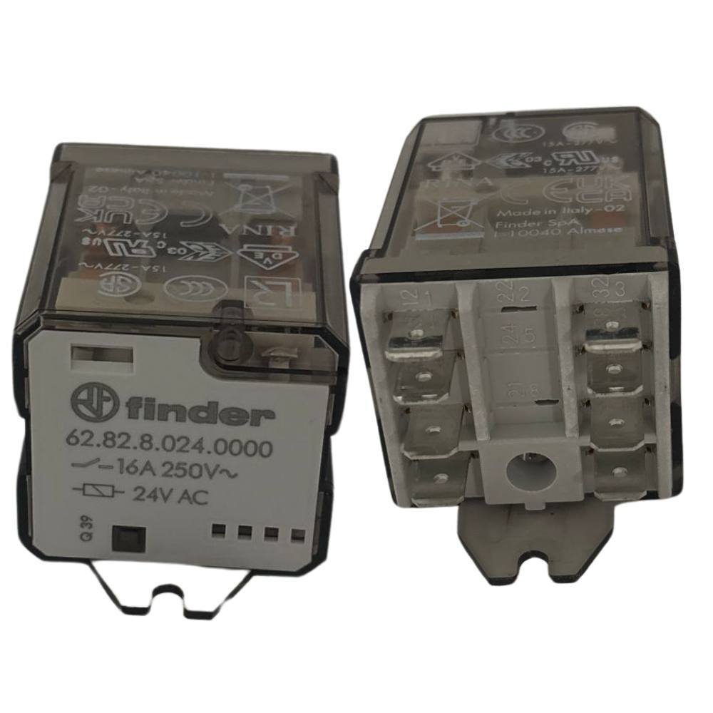 Finder relè di potenza 2 contatti 16a faston25 per controllo industriale