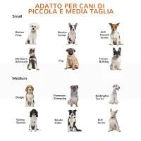 Cancellino per Cani Pieghevole a 3 Pannelli, Porta Centrale con Blocco, Struttura in MDF, 155x76cm Bianco