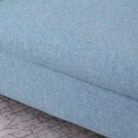 Poltrona per Bambini in Tessuto per Cameretta con Imbottitura, Max. 65 kg, 49x45x44 cm, Blu