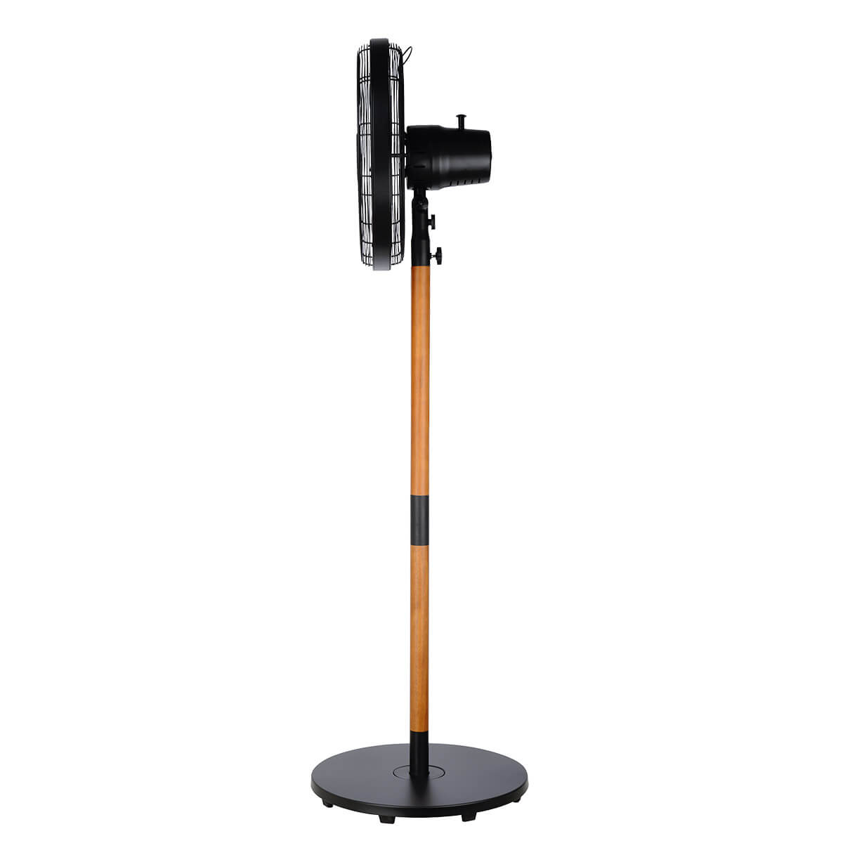 Bimar Ventilatore Piantana VPM410 40cm Metallo Stelo Legno Altezza Regolabile 3 Velocità Oscillazione