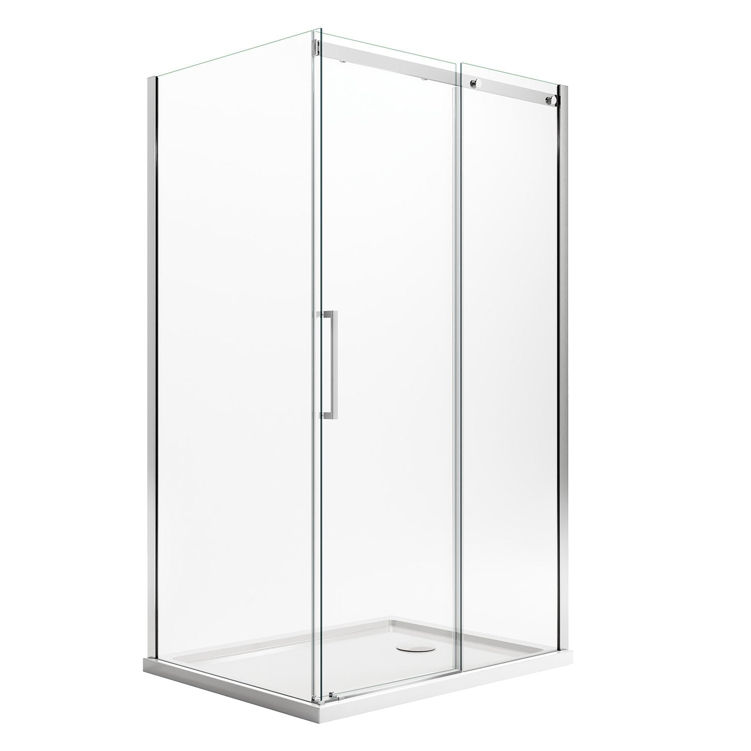 Box Doccia 70x120CM H200 Vetro Trasparente 8mm Versione Destra con EasyClean mod. Prime Duo 1 Anta