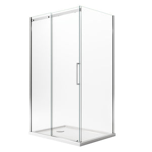 Box Doccia 70x110CM H200 Vetro Trasparente 8mm Versione Sinistra con EasyClean mod. Prime Duo 1 Anta