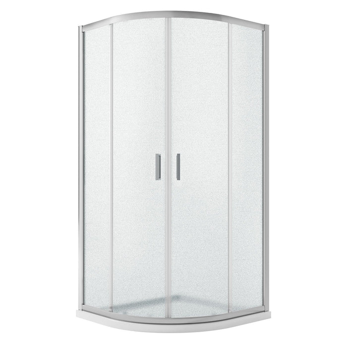 Box Doccia Semicircolare 90x90 H185 Stampato C 6mm mod. Ready