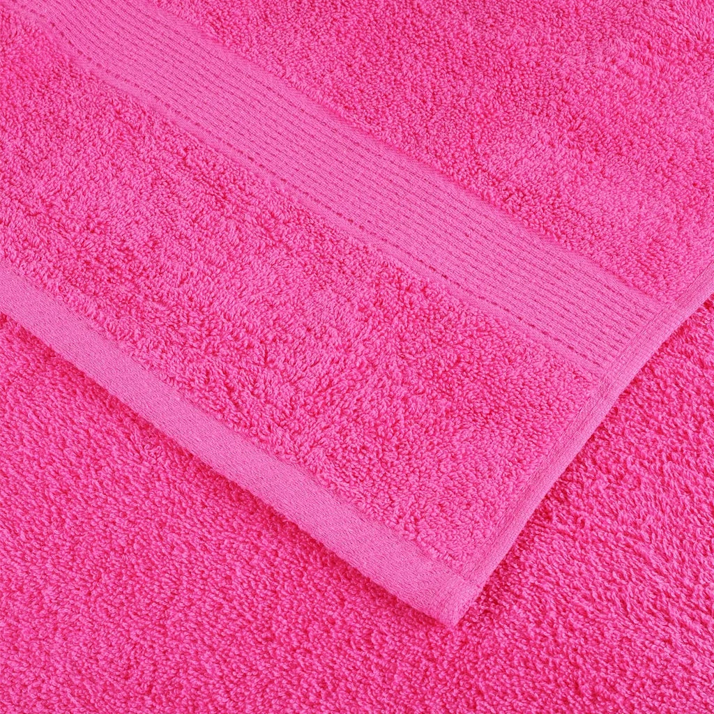 Asciugamani Premium SOLUND 2 pz | Teli per bagno Rosa 100x200 cm 600 g/m2