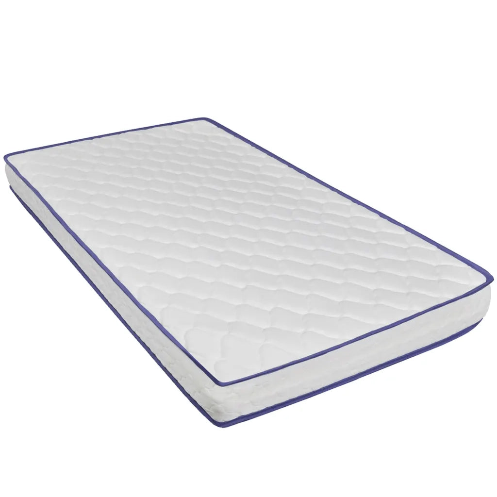 Letto con Materasso Memory Foam Nero in Velluto 180x200 cm 278126
