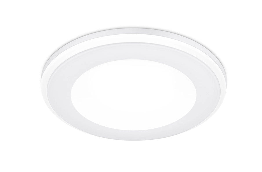 Faretto da Interno a LED in Plastica Bianco Opaco