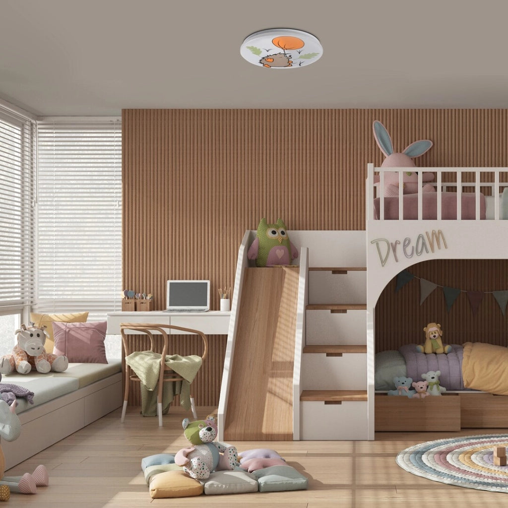 Plafoniera bimbi Rabalux Hedgy Ø38 riccio LED 24W 3000K