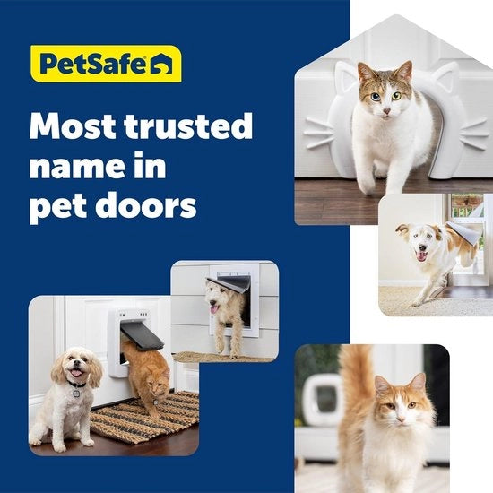 Inserzione per porta scorrevole in vetro per animali domestici - Adatta per appartamenti e case in affitto - Autoinstallazione (medio), non richiede taglio