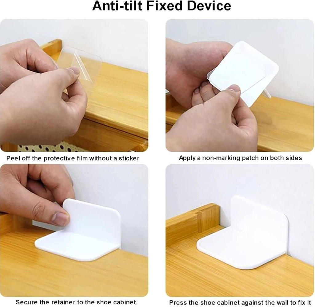 scarpiera Scarpiera Stretta con Ante per Ingresso - Scarpiera Sottile Organizzatore per Piccoli Spazi - Scarpiera Bianca per Corridoio (Dimensioni: 50 cm/19,69 Pollici)