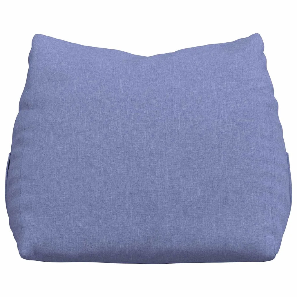 Cuscino per Schiena Blu jeans 60 x 20 x 50 cm Tessuto