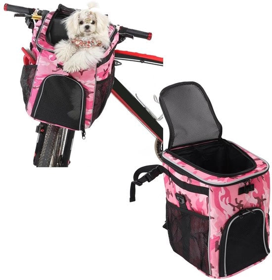 Porta Cani Geventilato - Porta Cani Idrorepellente - Porta Cani con Tasca Rimovibile - Dimensioni 29x30x37cm - Progettato per l'Uso Facile - Facile da Pulire - Porta Cani per Cani
