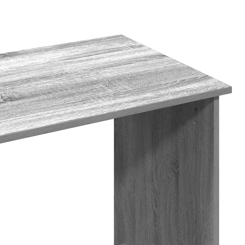 Scrivania Grigio Sonoma 80x40x75 cm in Legno Multistrato