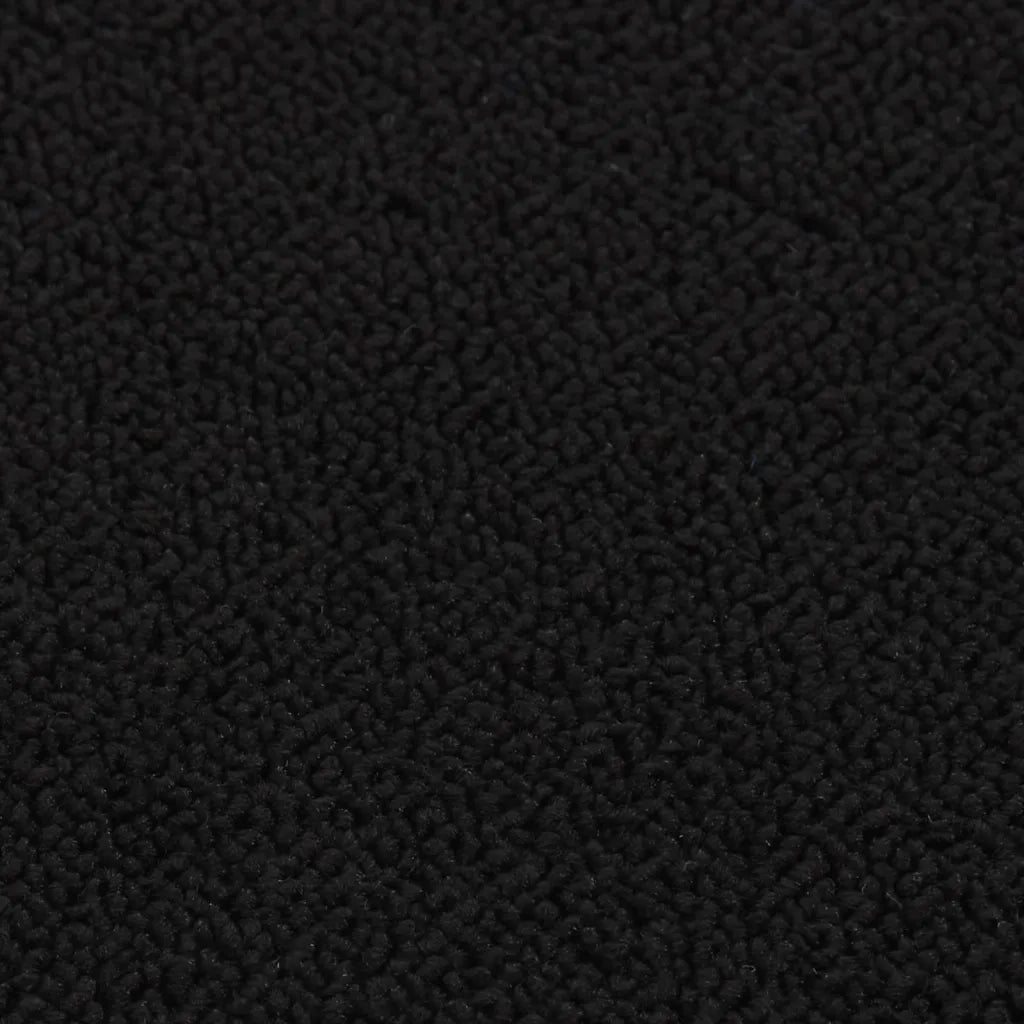 Tappetini per Scale Antiscivolo 15 pz 75x20cm Neri Rettangolari 340393