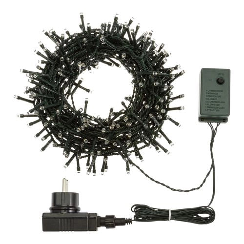 Catena lineare TLE 300 LED BIANCO CALDO 2+12,5m