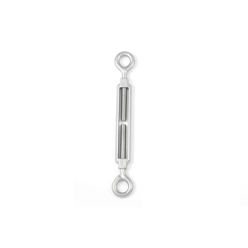 Tenditore a 2 occhi M5 mm. in acciaio Inox A4 - AISI 316