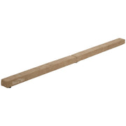 Tavolo pieghevole ¨C zephmum ¨C legno massello marrone 210x10x6.5 cm
