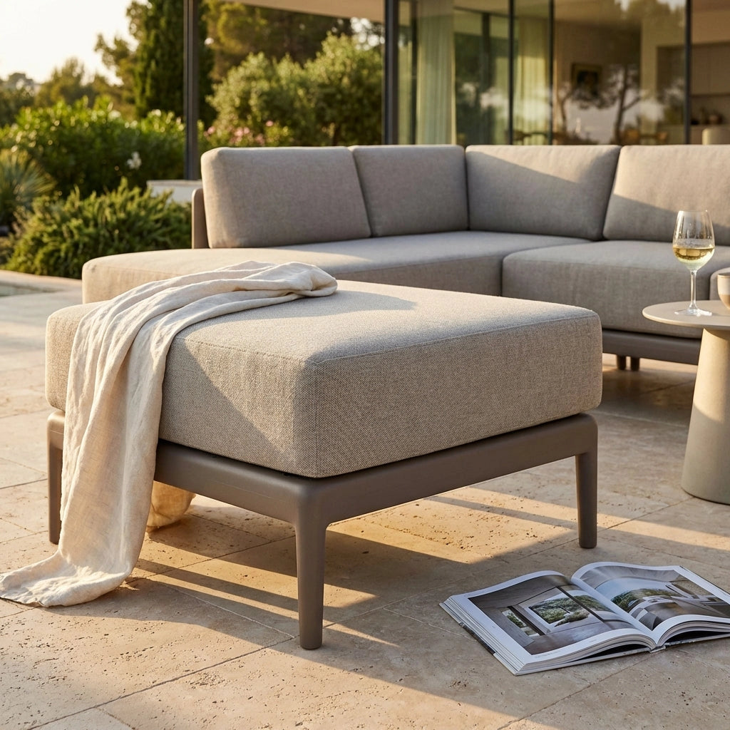 Seduta con cuscino per salotto da giardino - HOTO