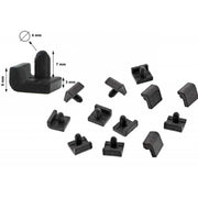12PZ GOMMINI POGGIA GRIGLIA PROTEGGI GRIGLIA PIANO COTTURA ELECTROLUX AEG REX - Electrolux Rex Aeg Zoppas