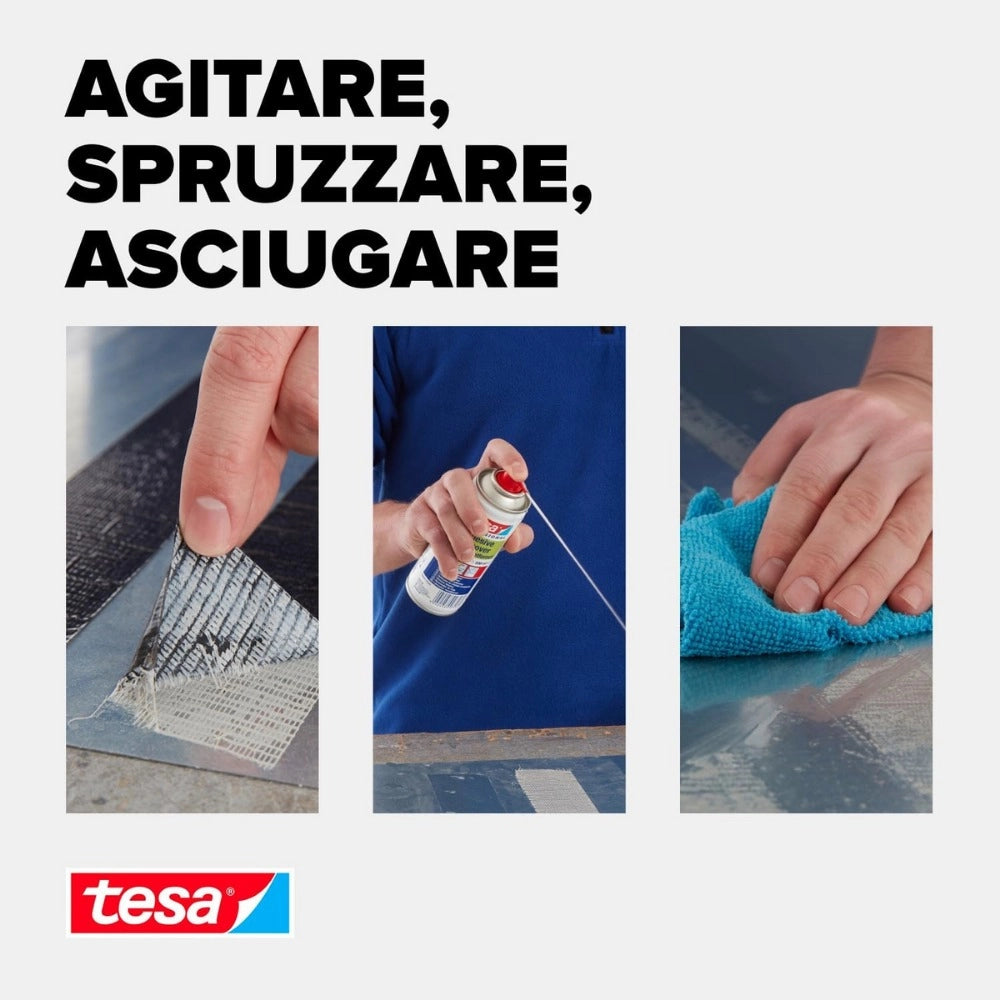 Tesa spray rimuovi residui di colla e etichette trasparente 200 ml