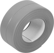 Tappo autoadesivo a secco da 3,2 m per sigillatura acqua impermeabile in bagno cucina e toilette - Grigio.