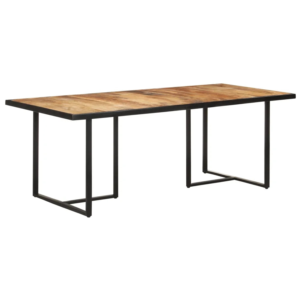 Tavolo da Pranzo 200 cm in Legno di Mango Grezzo cod mxl 58847