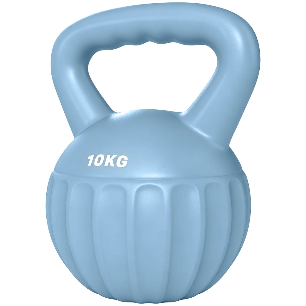 Kettlebell 6 kg con sabbia ¨C zephmum ¨C blu 21x21x27 cm