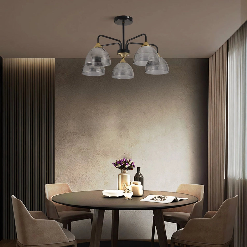 Lampada G085-5c Black Grey