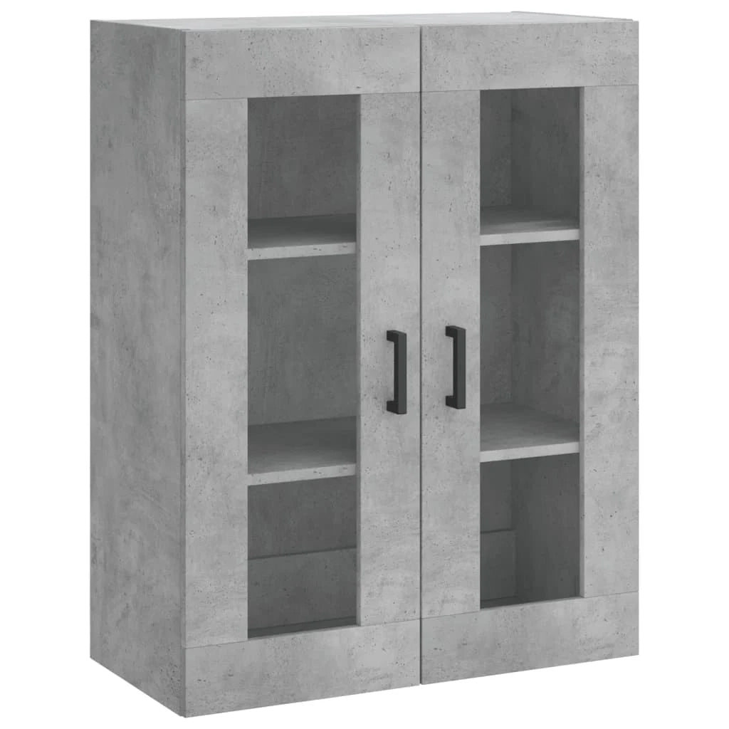 Buffet credenza cassettiera armadio mobile contenitore organizer cucina soggiorno salotto alto 69,5 x 34 x 180 cm legno ingegnerizzato grigio 02_0034527