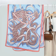 Sciarpe da donna con stampe retr¨°, scaldacollo, sciarpe di seta