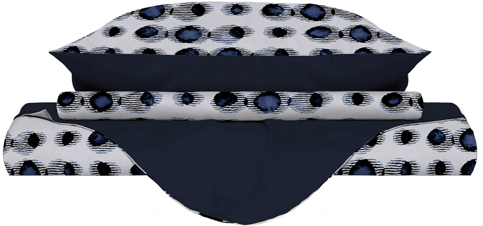 Copripiumino Singolo con Stampa sul Sacco e Federe Doubleface Optical