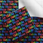Pacco di regalo per bambini con 6 fogli - Cadeaupapier per bambini - Pacco di regalo con disegno colorato - Dimensioni 50x70 cm