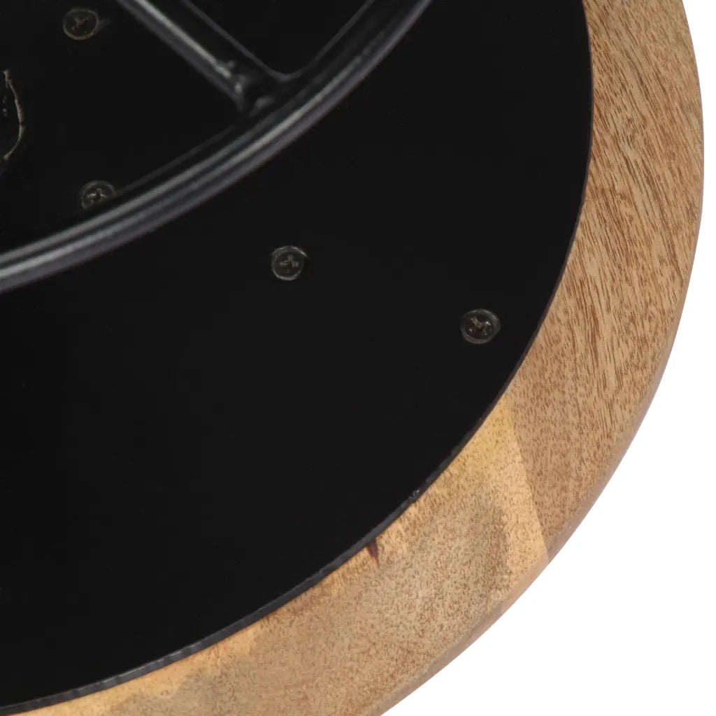 Sgabelli da Bar 2 pz in Legno Massello di Mango cod mxl 66757