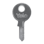 CHIAVE PIATTA YALE YPK750550 ORIGINALE - OTTONE NICHELATO- 10 pezzi