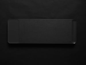 Supporto Monitor da Scrivania 56x20x5,7 cm con Entrata USB e Base di Ricarica Wireless Nero