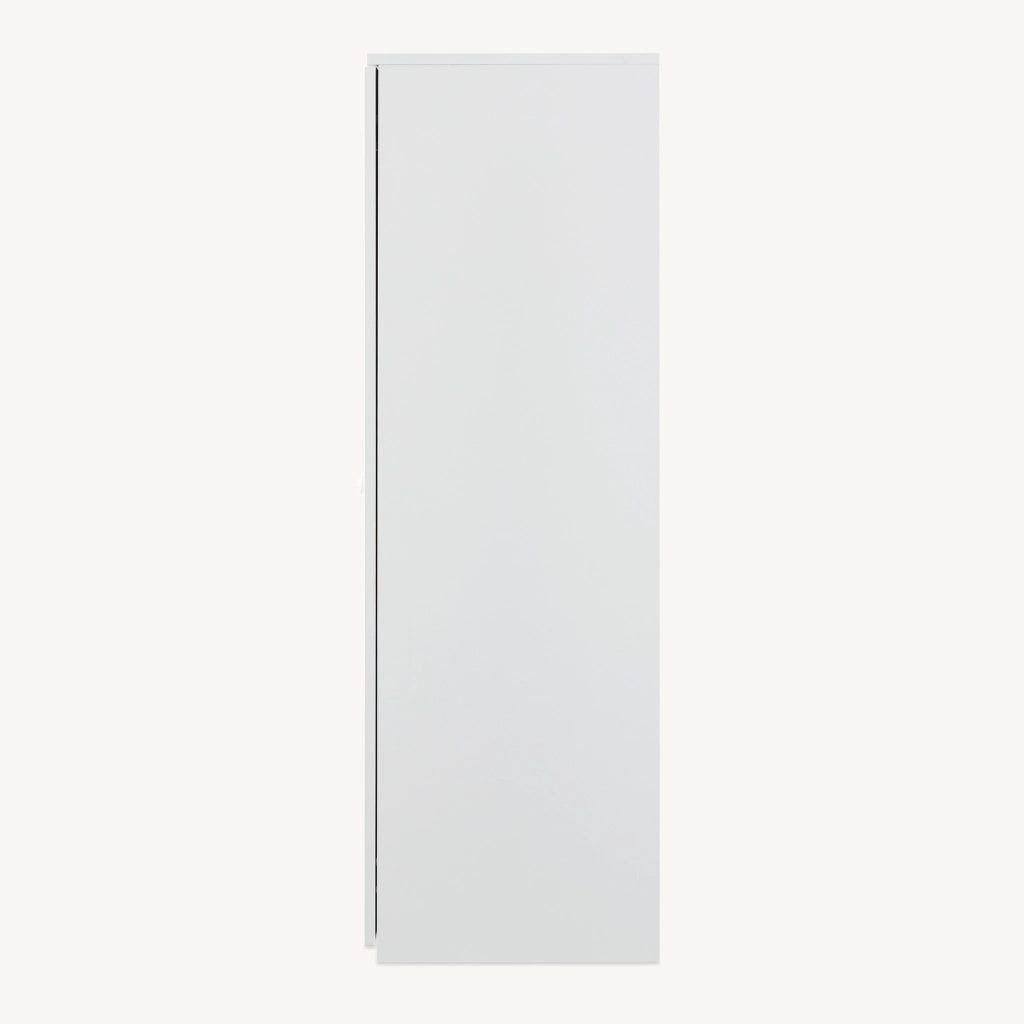 Armadio Beldinupp per Cameretta a 2 Ante 123 x 60 x 40 cm - Bianco [en.casa]