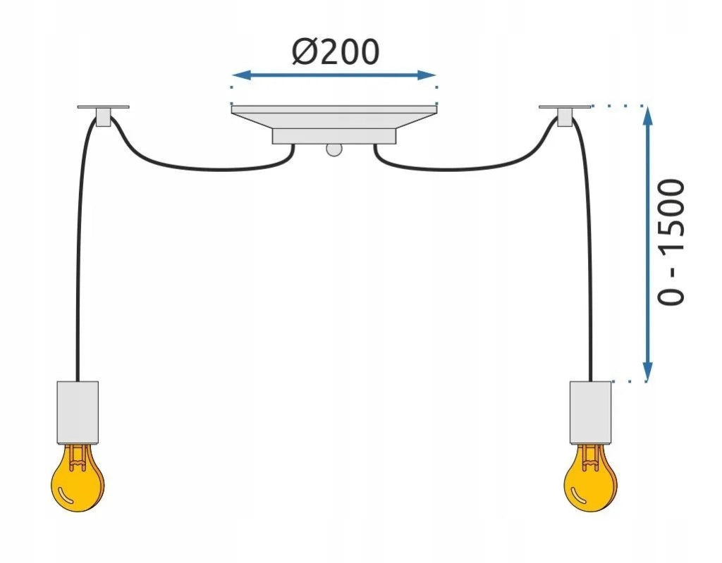 Lampada Spider Rope 8