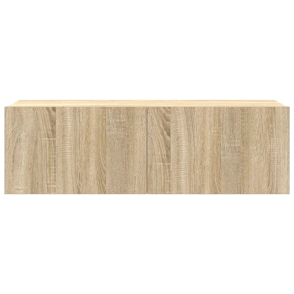 Set di Mobili Porta TV 4 pz Rovere Sonoma in Legno Multistrato 3114632