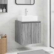 Mobile Lavabo da Parete Sonoma grigio 49,5 x 41 x 62,5 cm 890418