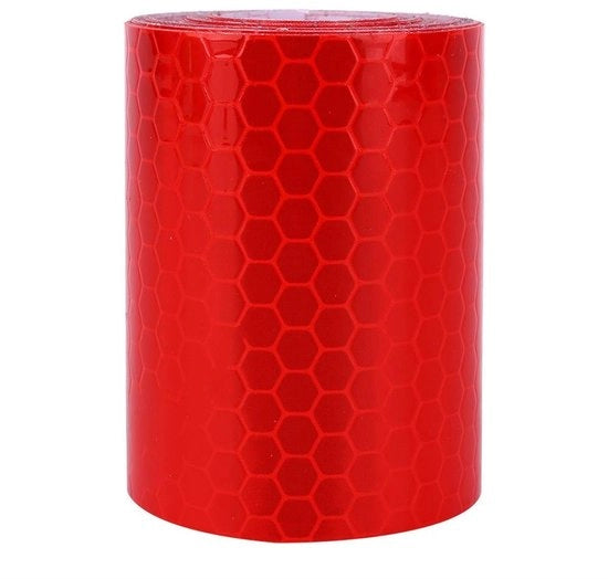 Tape Riflettente Alta Intensità - Autoadesivo - Nastro di Avviso - Camion/ Auto - 5 cm Larghezza - 5 Opzioni di Colore