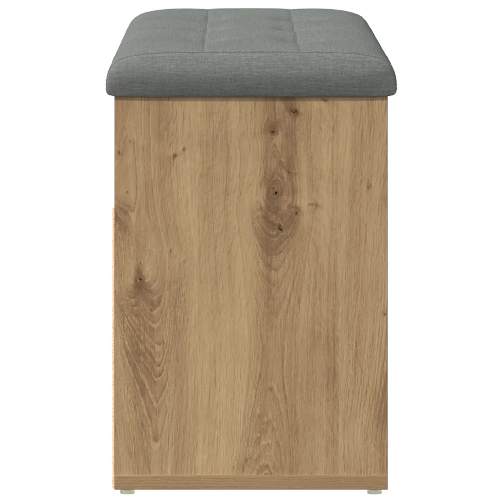 vidaXL Scarpiera Rovere Artigianale 82x32x45,5 cm in Legno Multistrato