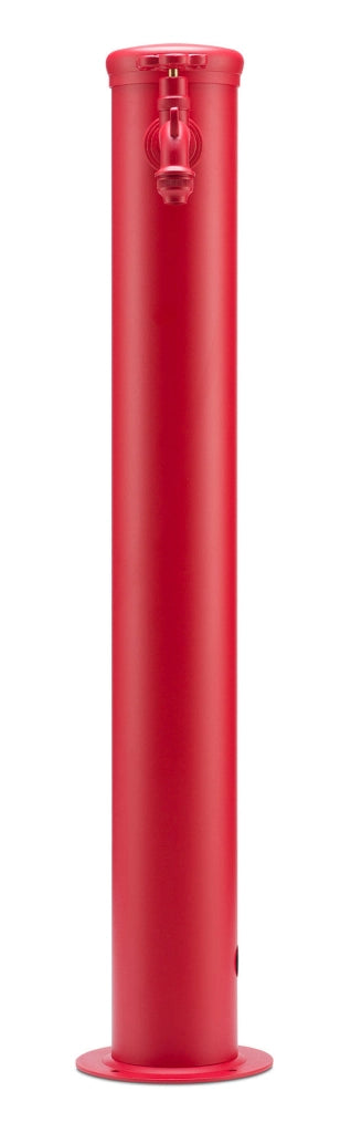 Fontana da Giardino con Rubinetto in Tinta Belfer 42/TT Rosso
