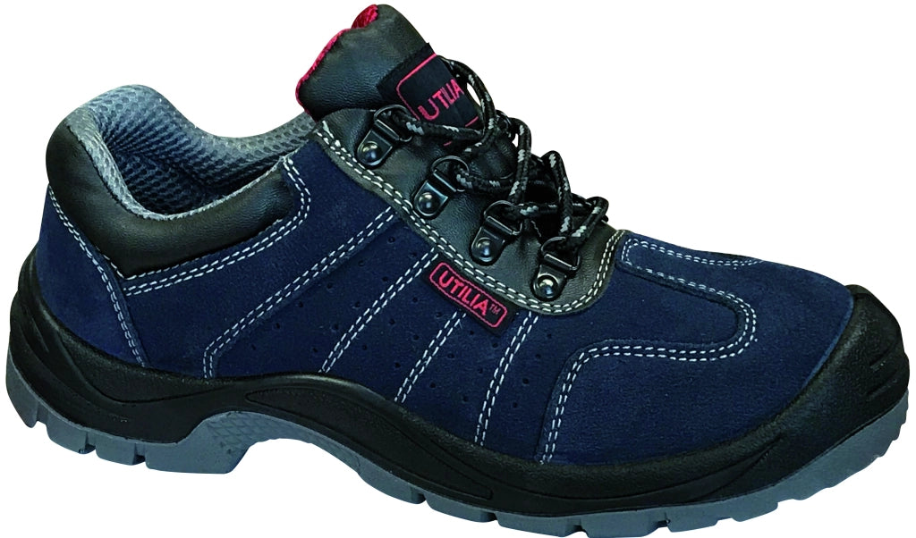 Utilia SCARPE ANTINFORTUNISTICA BASSE S1P SRC TAURUS SCAMOSCIATE Col. Blu Mis. 45