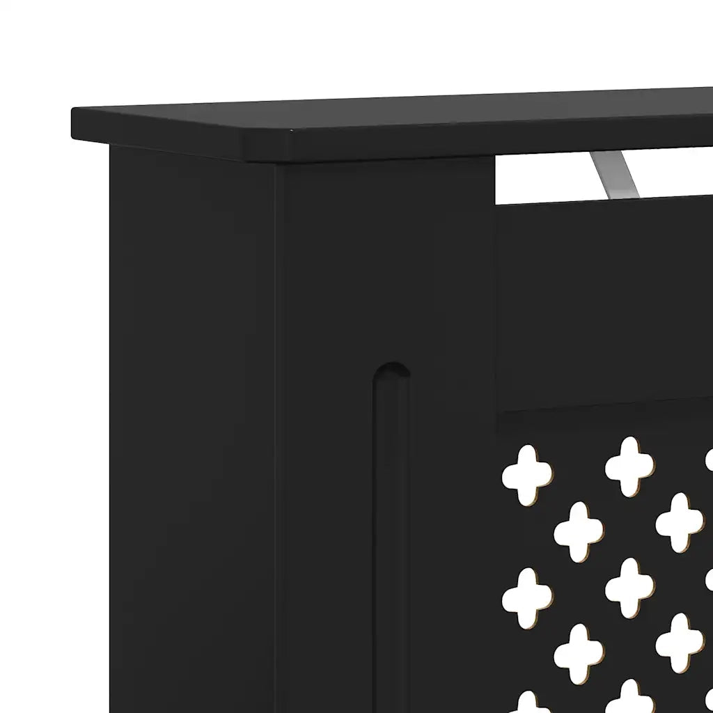 Copertura per Radiatore Nera in MDF 78 cm cod mxl 77302
