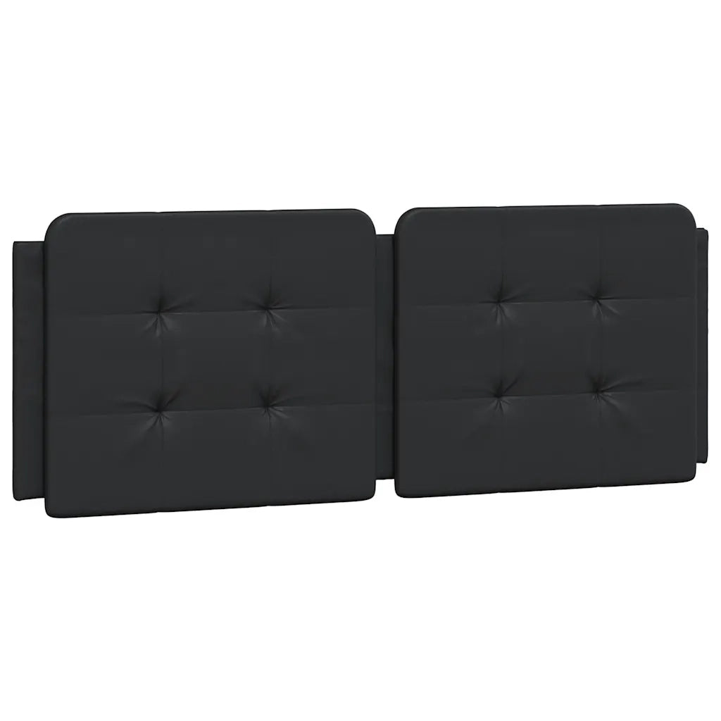 Giroletto senza Materasso-Struttura Letto Zadar Nero 140x200 cm in Similpelle