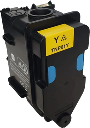 ORIGINAL Konica Minolta toner giallo AAJW251 TNP-81Y ~9000 Seiten